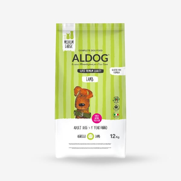 ALDOG LAMB Crocchette Medio/Grandi - 12 Kg
