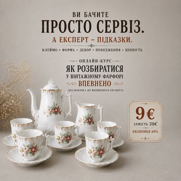Навчіться бачити більше, ніж просто красивий фарфор