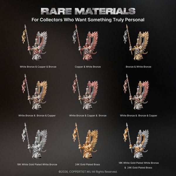 Winged Hussar Magnetic Figure