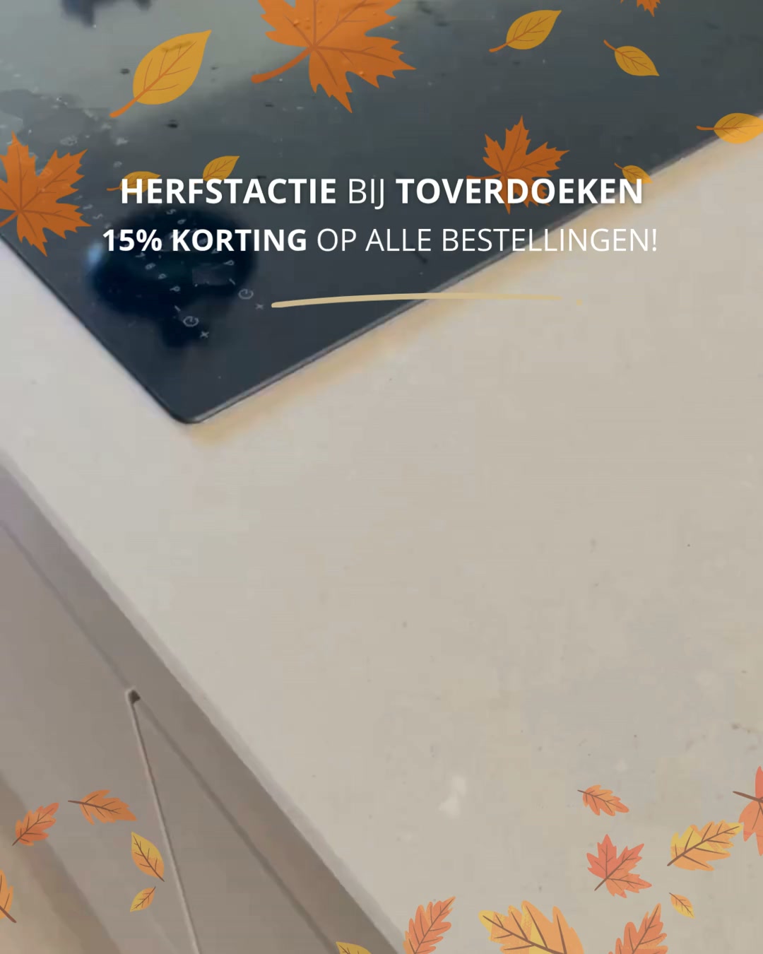 15% korting op alle bestellingen