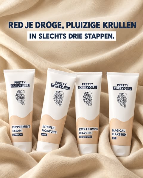 Van pluis naar perfecte krul in slechts 4 simpele stappen.