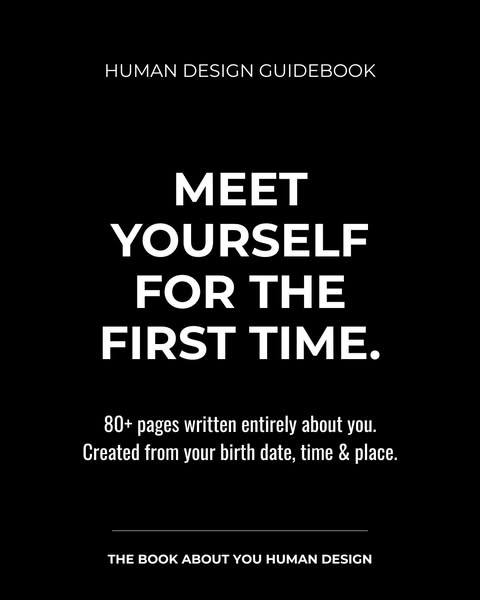 A book written entirely about you
