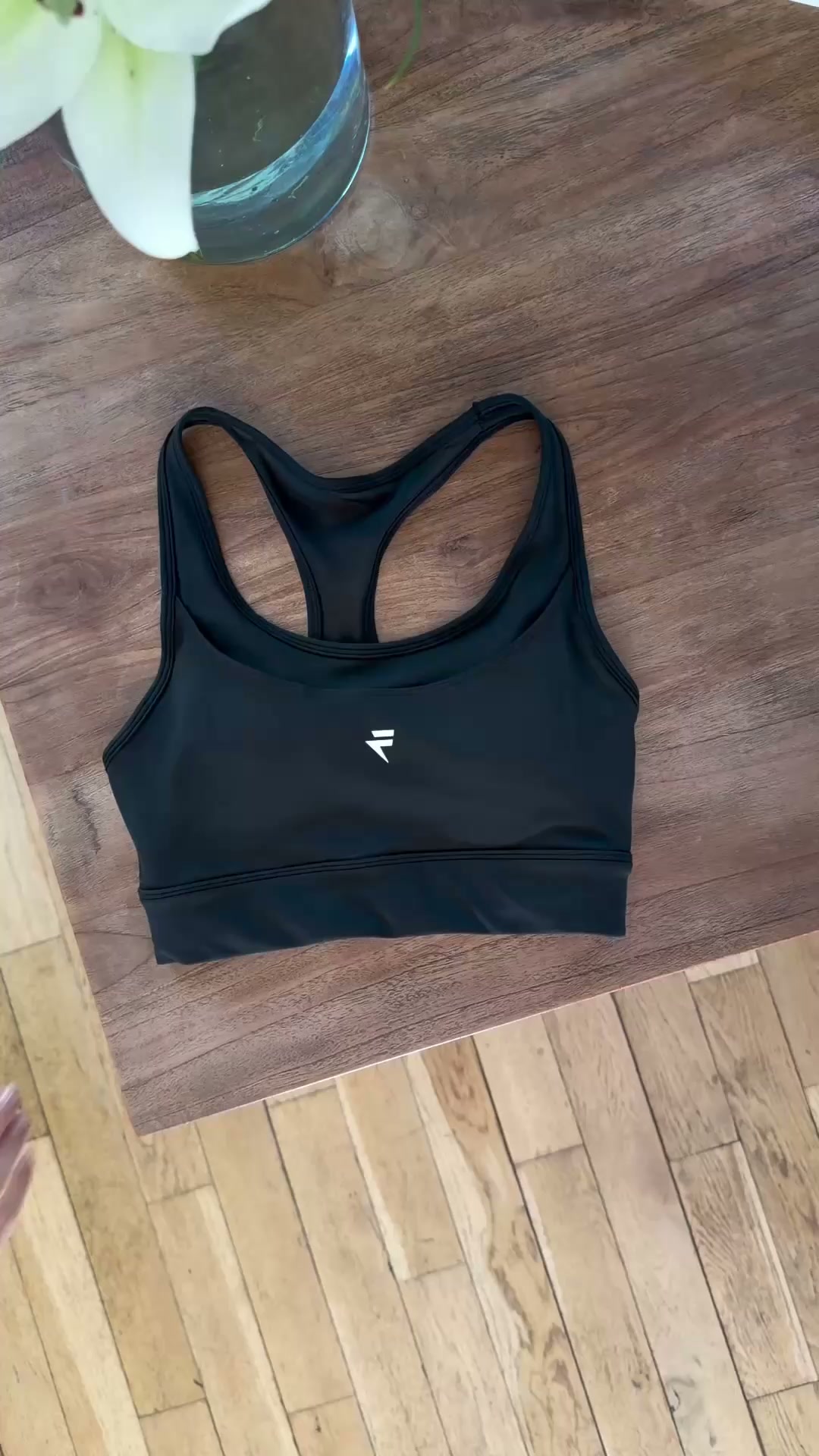 Brassière running avec poche