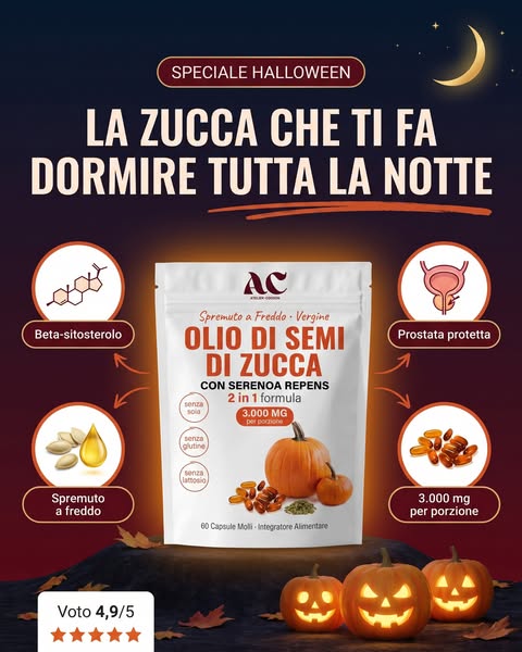 Offerta di Halloween: 2 Mesi + 1 in Omaggio