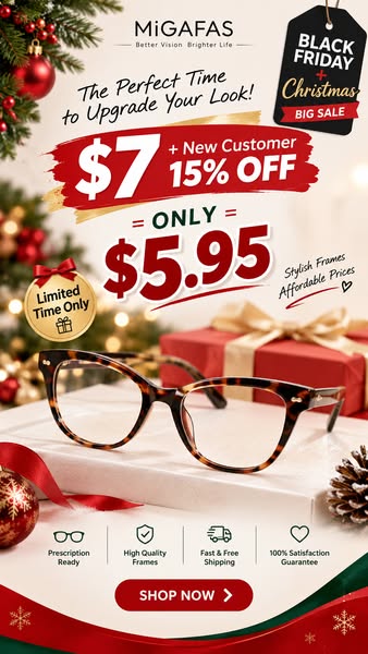 $7 Glasses & Eyeglasses Outlet | MiGAFAS
