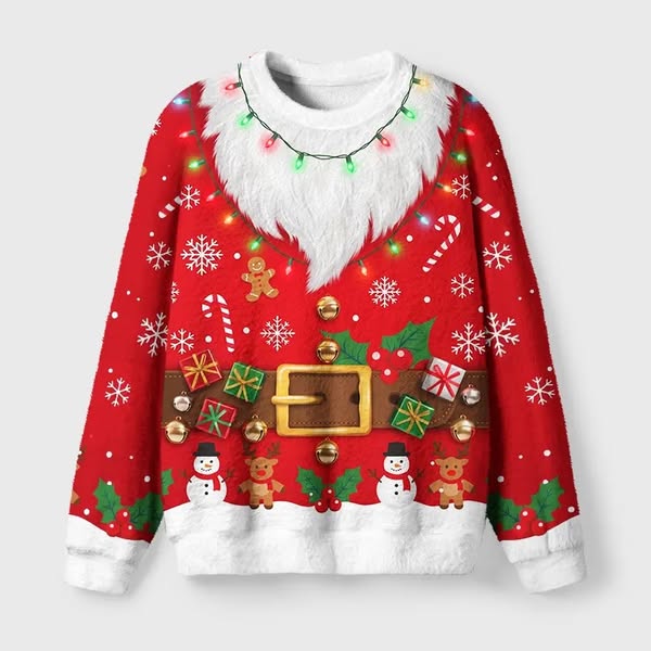 Cozy chaos. Holiday perfect.