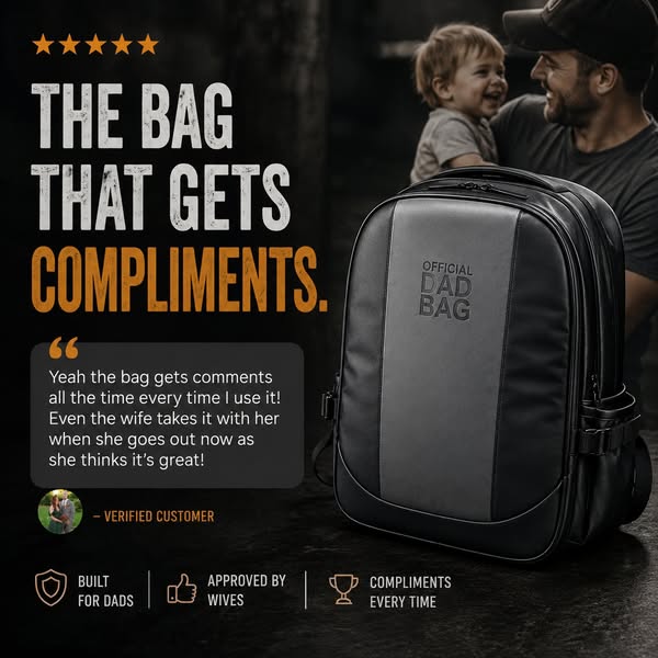 The Dad Bag You Must Have!