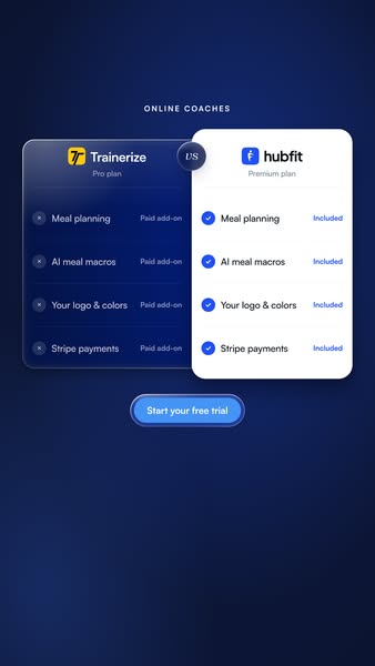 Trainerize Pro vs HubFit Premium