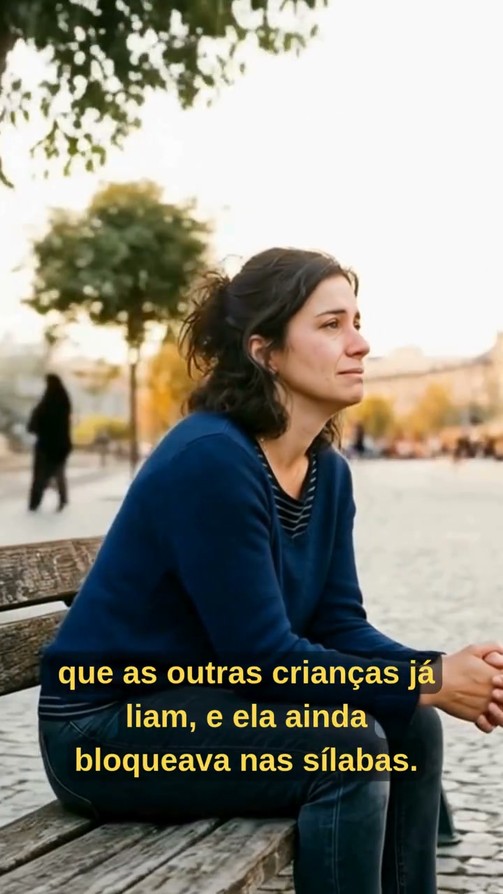 O teu filho não tem falta de foco.