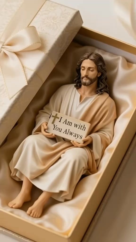 Handcrafted Jesus FigurineSerene Desk Companion