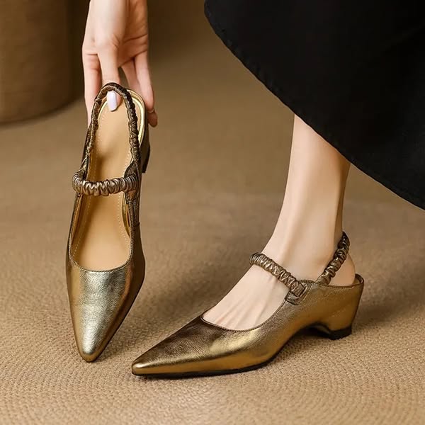 Aurelie Braided Slingback