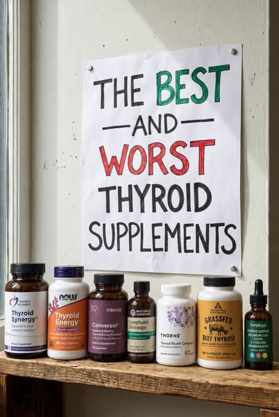 I Tested 7 Thyroid Supplements
