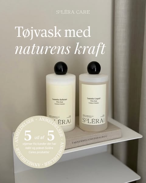 Renser tøj og maskine