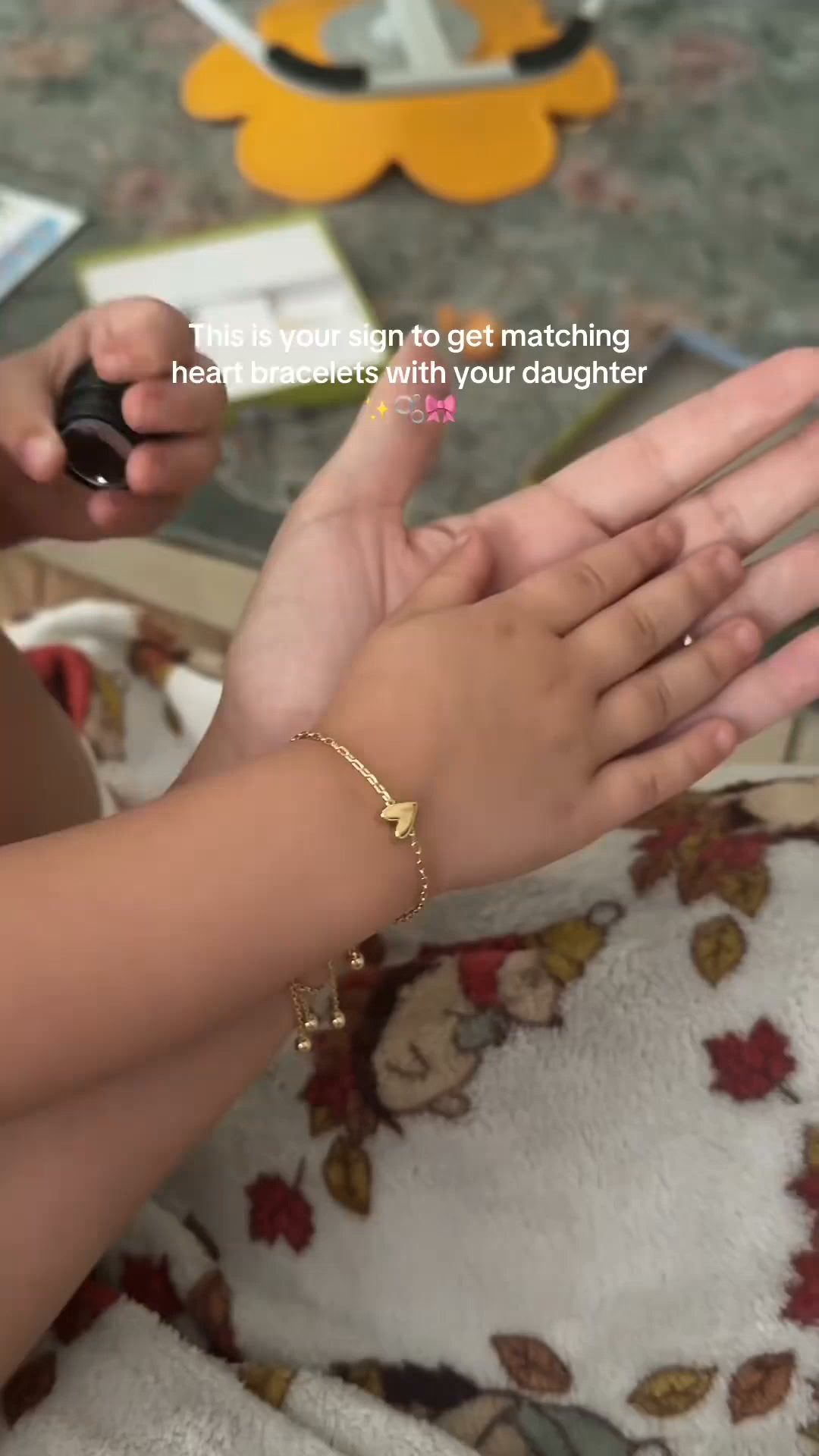 Matching Hearts for Mom & Daughter