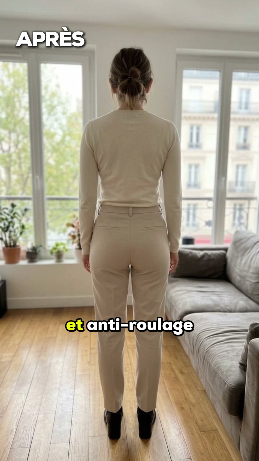Une silhouette sublimée en quelques secondes.