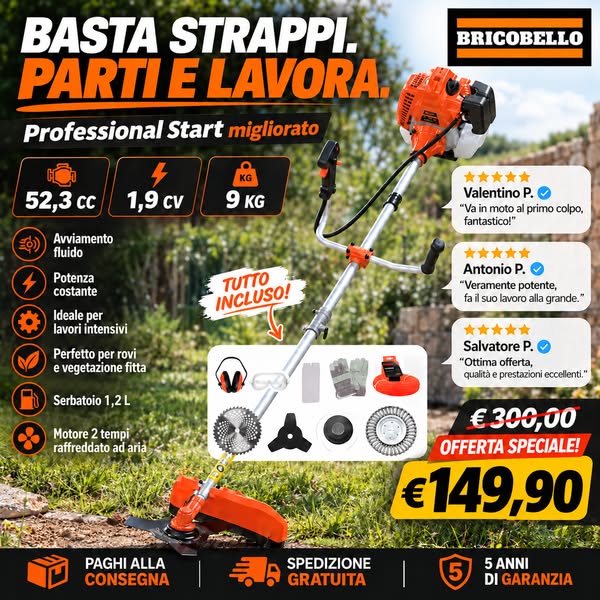Spedizione gratuita 48/72h