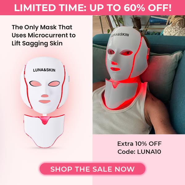 7 LED Colours + Microcurrent for Firm, Lifted Skin