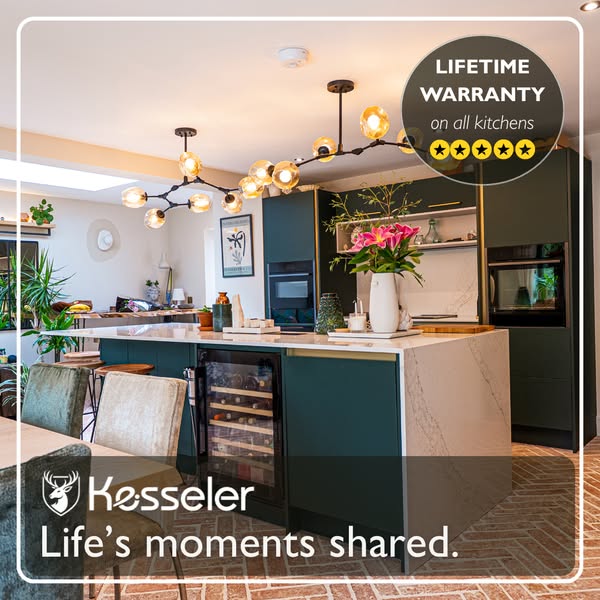 Your dream kitchen design starts with a visit to your local Kesseler showroom.