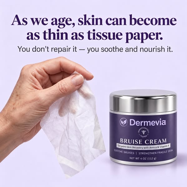 Made for skin that marks at the lightest knock