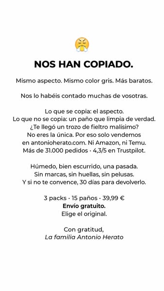 Una pasada y todo queda impecable.