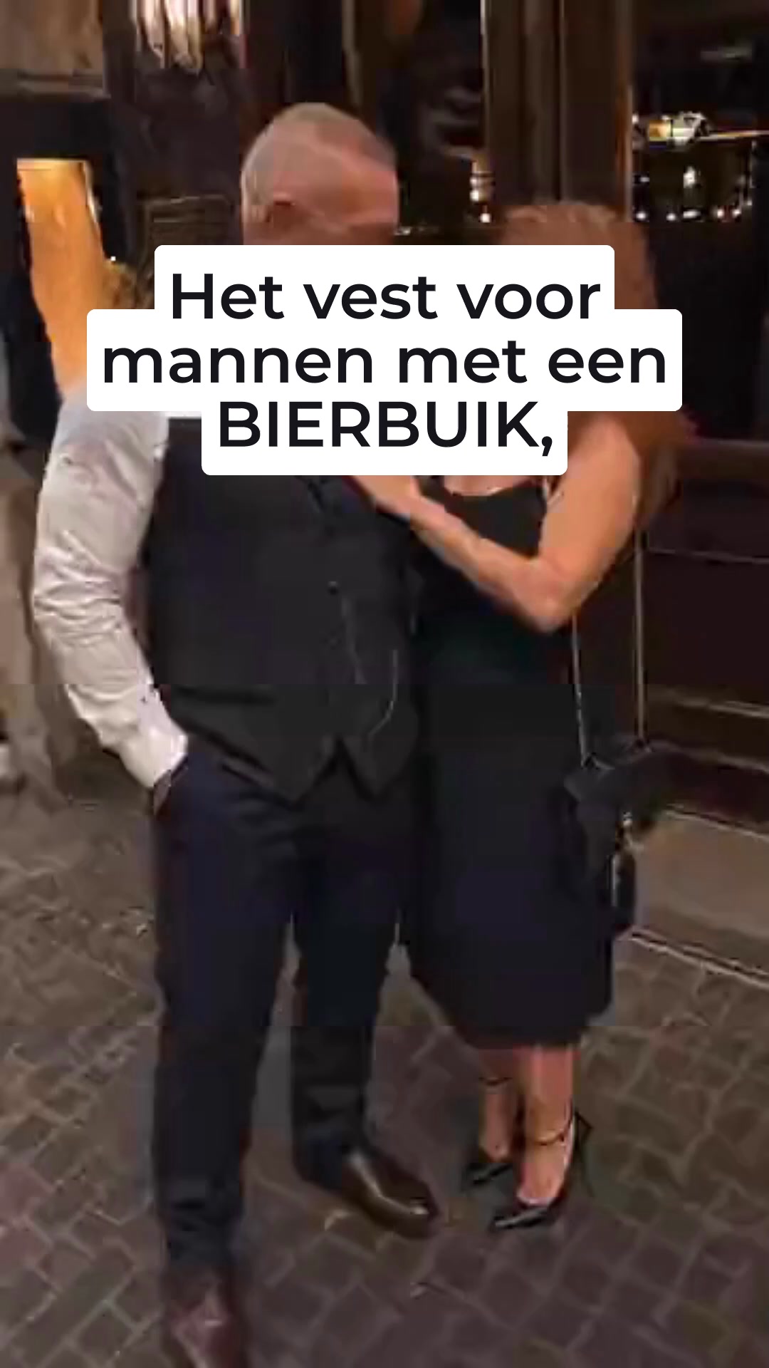 Eén vest. Voor bijna elke gelegenheid.