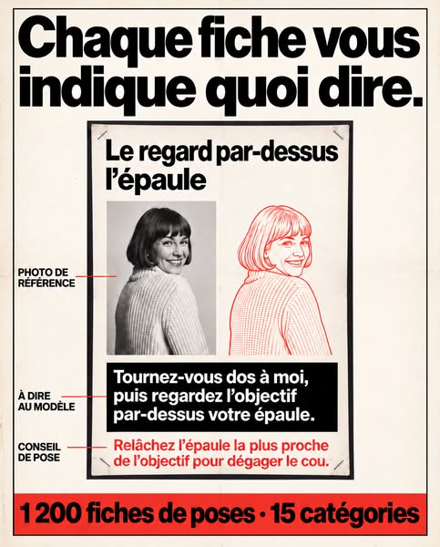 Le Guide des Poses™ — 1 200 fiches de poses en 15 catégories