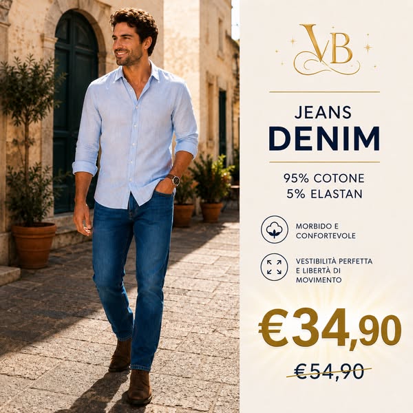 Jeans Denim a soli €34,90