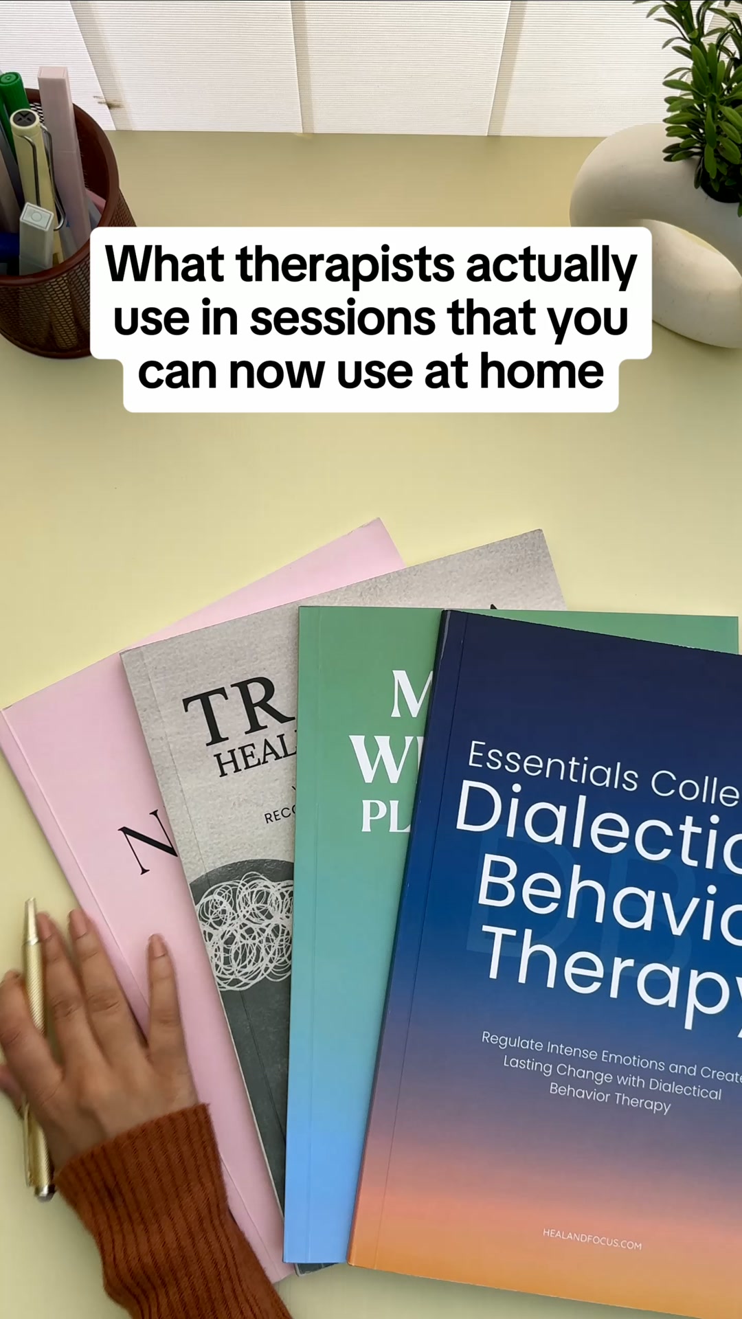 What therapists use in sessions now yours to use at home at 90% off today.