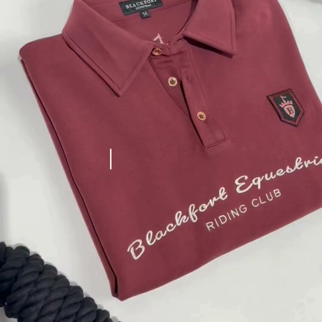 Remi Rugby Shirts in Marshmallow and Burgundy
