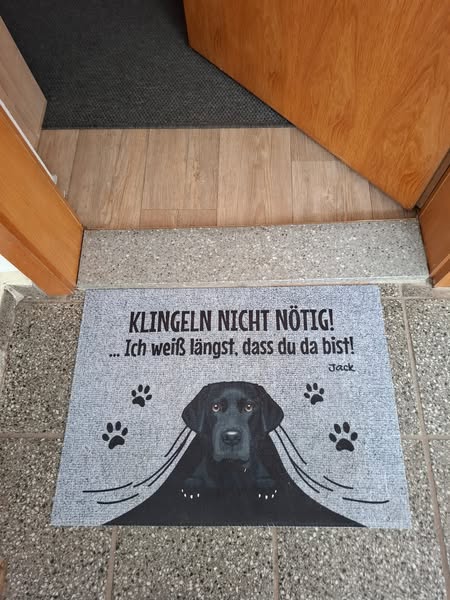 Individuelle Fußmatte