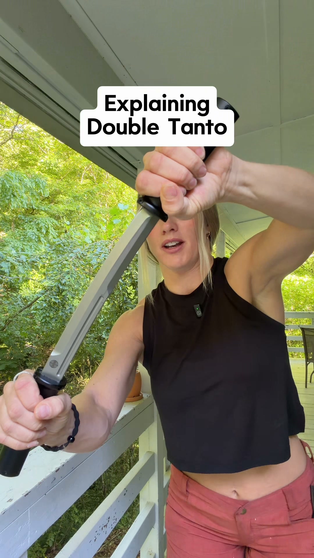 Instant Ronin Double Tanto Knives