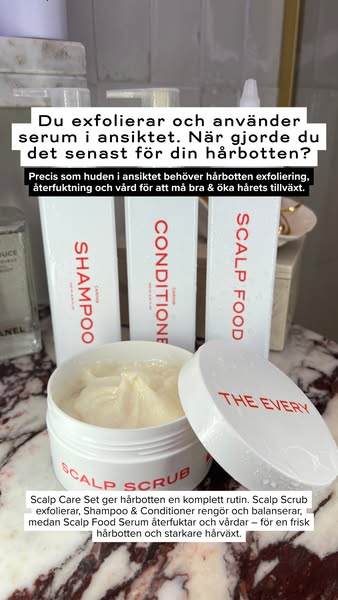 Exfoliera & återfukta din hårbotten