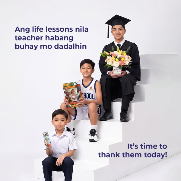 Thank them for the life lessons!