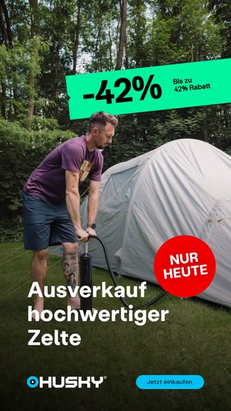 Ein gutes Zelt muss nicht die Welt kosten