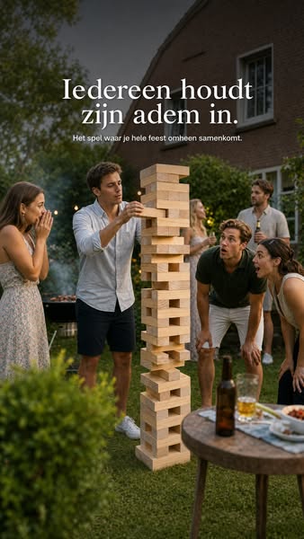 XL Stapeltorens: tot 250cm hoog!