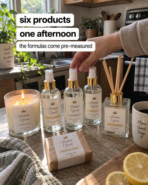 Six products, one afternoon
