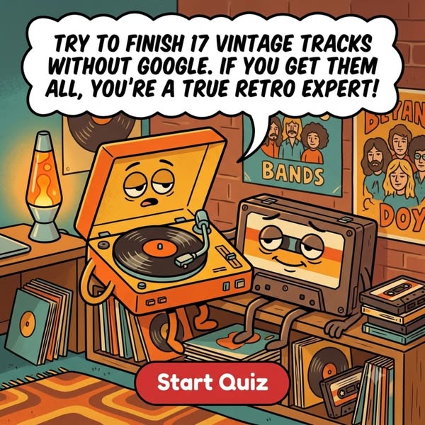 Can You Finish These 1970s Pop Song Titles?