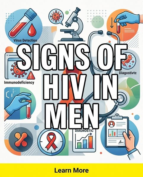 5 Signs of HIV in Men to Watch For