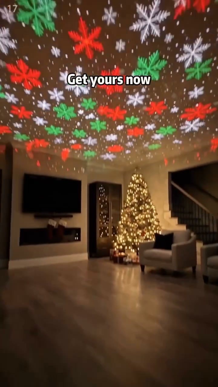 Mini Christmas Projector Light