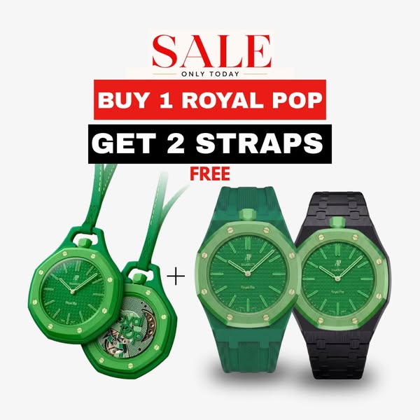 GET 2 EXTRA STRAPS FREE
