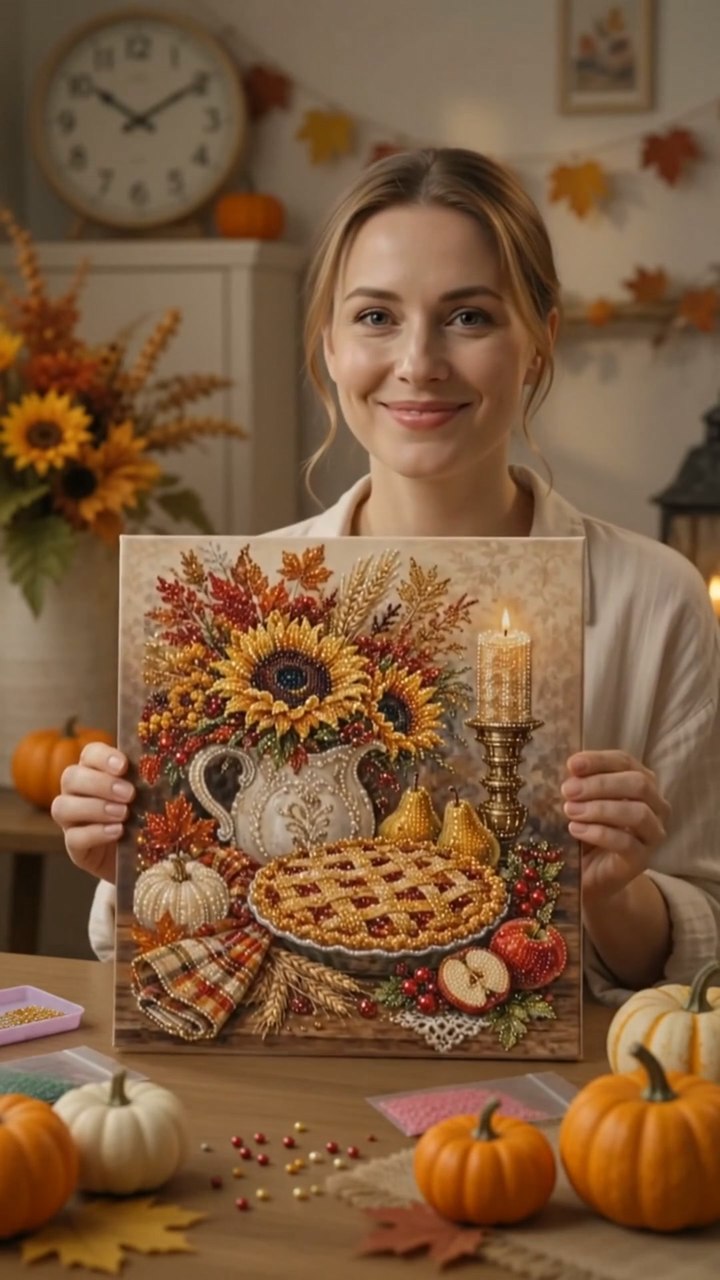 Autumn & Thanksgiving DIY Diamond Painting Kit