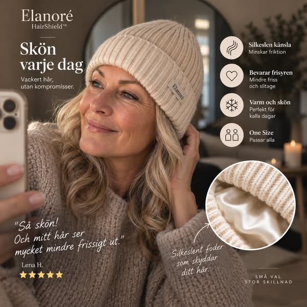 Skydda håret i vinter