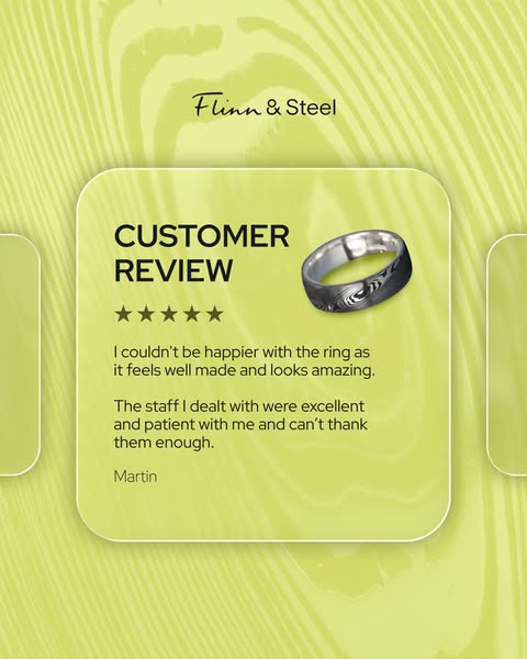 Alternative Metal Wedding Rings