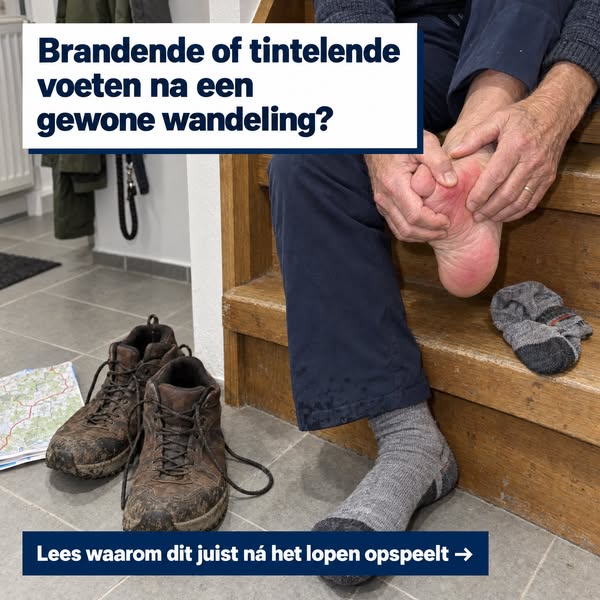 Eerst de voeten. Dan pas de route.