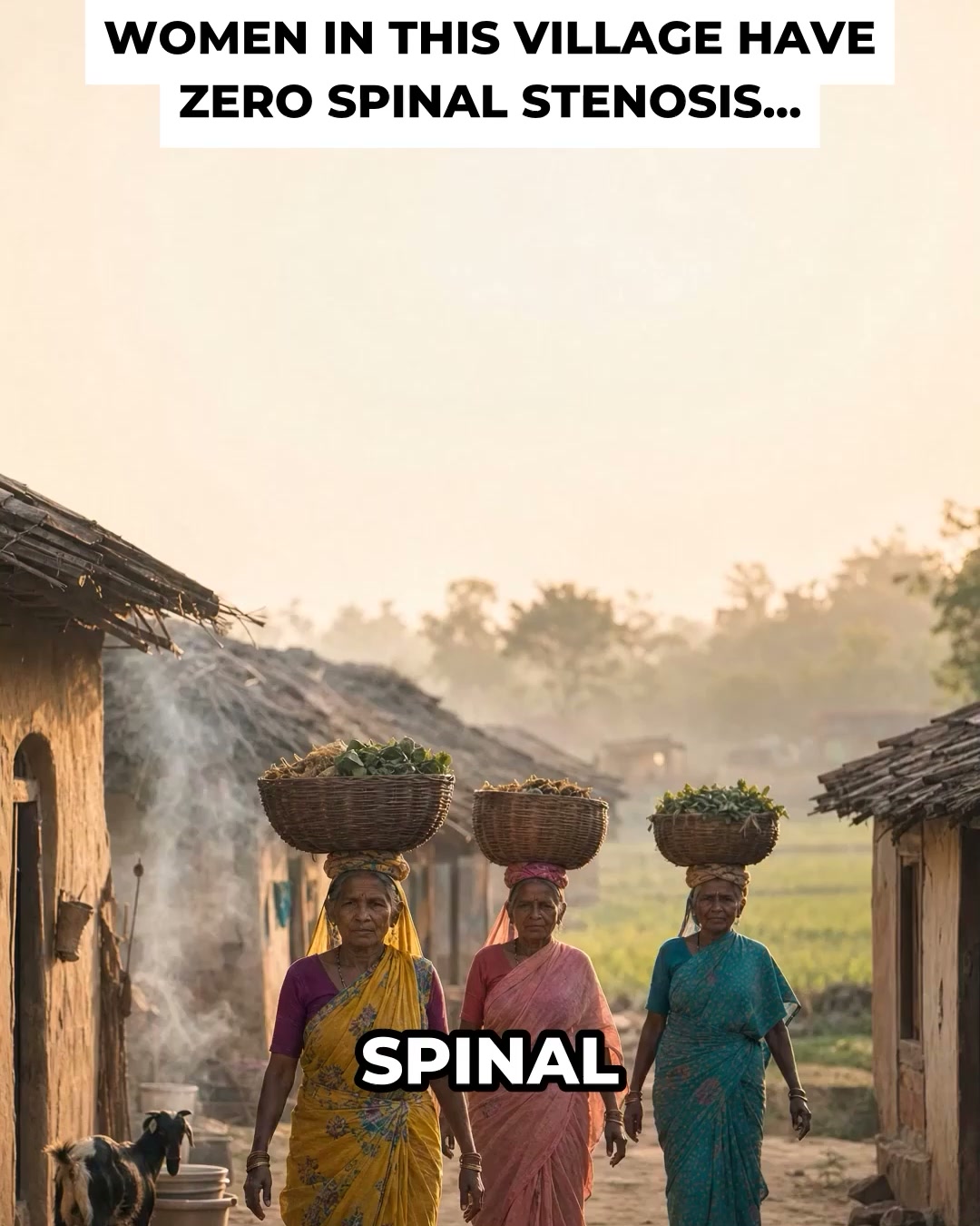 1 in 5 Americans over 60 have spinal stenosis on the MRI and feel nothing