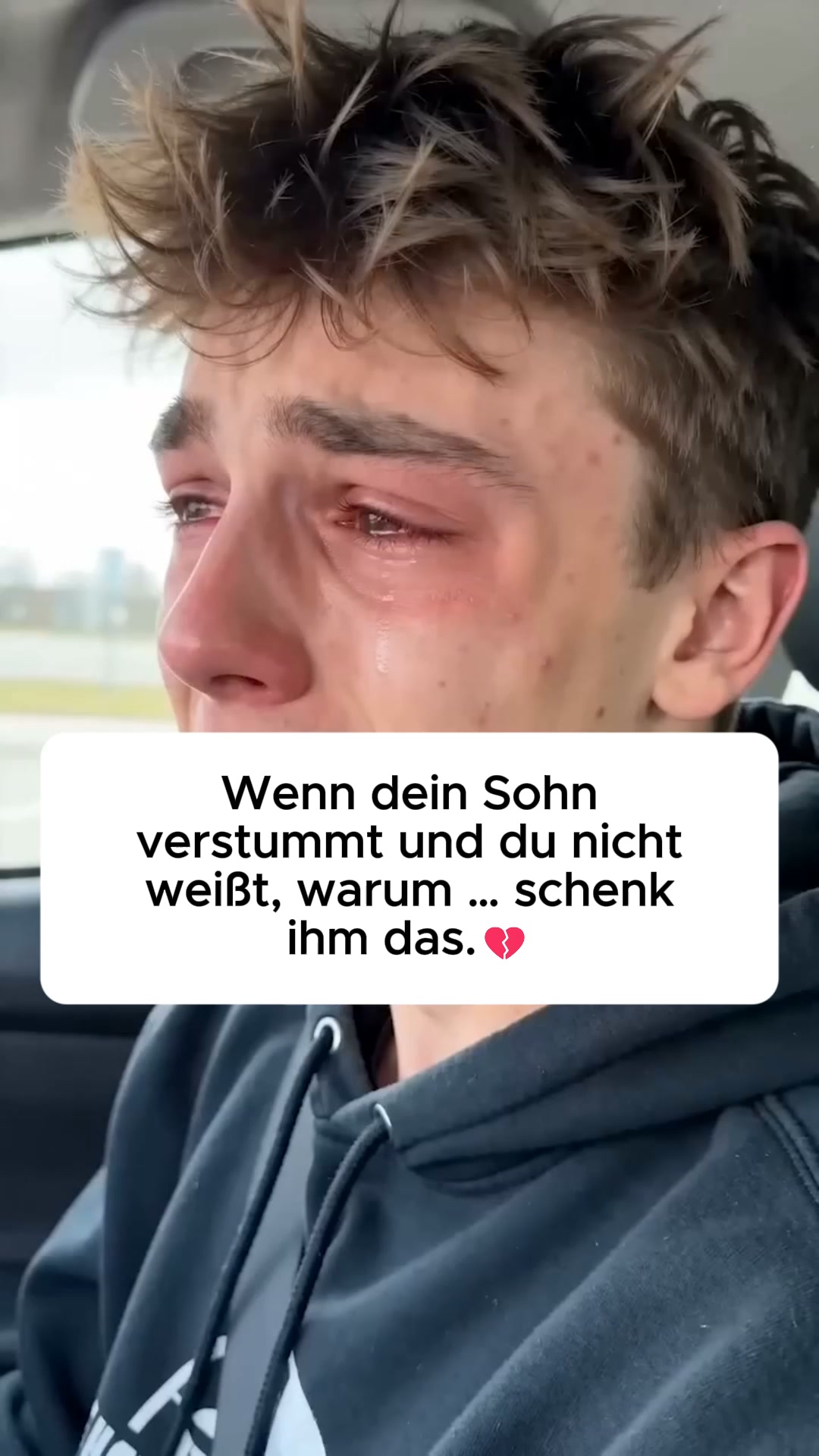 Schütze ihn mit Stärke und Liebe
