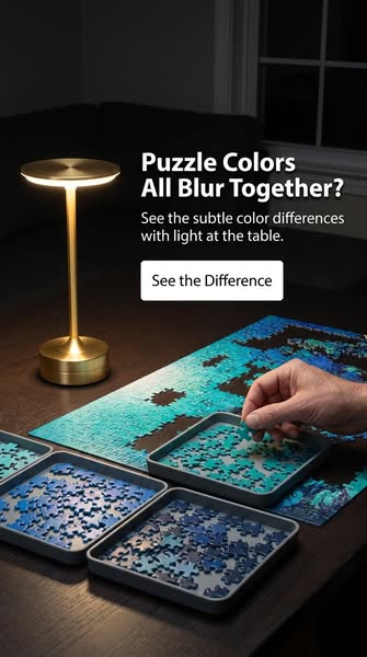 Shadow-Free Puzzle Light