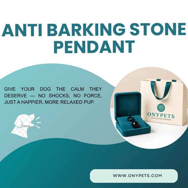 Calm the barking, naturally — no shocks, no stress