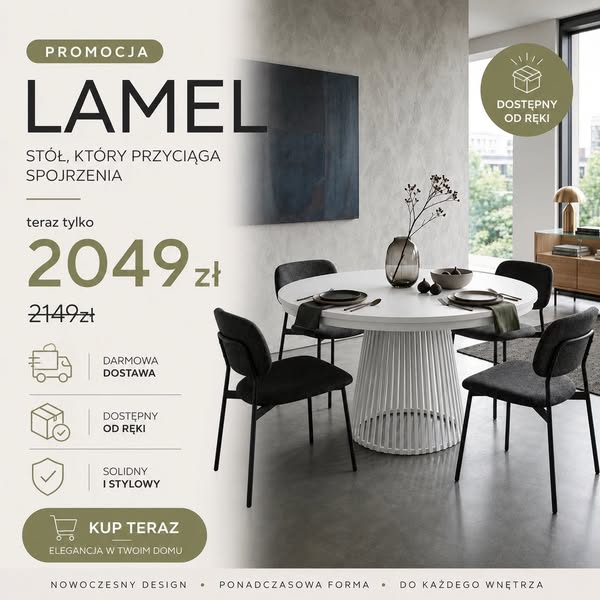Lamel - stół, który robi różnicę