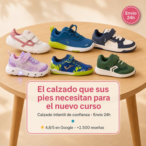 ¡Aviso a familias previsoras! Las tallas vuelan